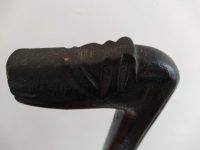 Alternative view of Vintage African Style Wooden Wood Walking Stick Cane Aid Man Gentlemans Decor DIsplay Prop Hallway c1980-90's