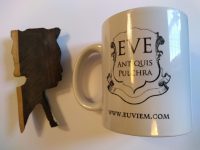 Alternative view of Vintage African Small Wooden Bust Mask Wall Decor Intricate Carved Statue Carving Sculpture Wood Tribal Art c1980-90's