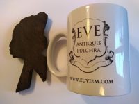 Alternative view of Vintage African Small Wooden Bust Mask Wall Decor Intricate Carved Statue Carving Sculpture Wood Tribal Art c1980-90's