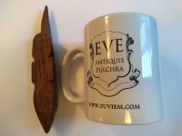 Alternative view of Vintage African Small Wooden Bust Mask Wall Decor Intricate Carved Statue Carving Sculpture Wood Tribal Art c1980-90's