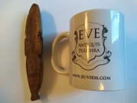 Alternative view of Vintage African Small Wooden Bust Mask Wall Decor Intricate Carved Statue Carving Sculpture Wood Tribal Art c1980-90's