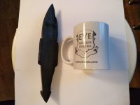 Alternative view of Vintage African Small Wooden Bust Mask Wall Decor Intricate Carved Statue Carving Sculpture Wood Tribal Art c1980-90's