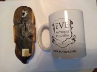 Alternative view of Vintage African Small Wooden Bust Mask Wall Decor Intricate Carved Statue Carving Sculpture Wood Tribal Art c1980-90's