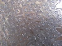 Alternative view of Vintage Moroccan Arabian Middle East Brass Metal Circular Plate Tray Dish Bowl Platter Decorative Table circa 1960-70's