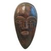 Vintage African Wooden Mask Hanging Wall Hanging Decor Carved Statue Carving Sculpture Wood Tribal Art c1960-70's