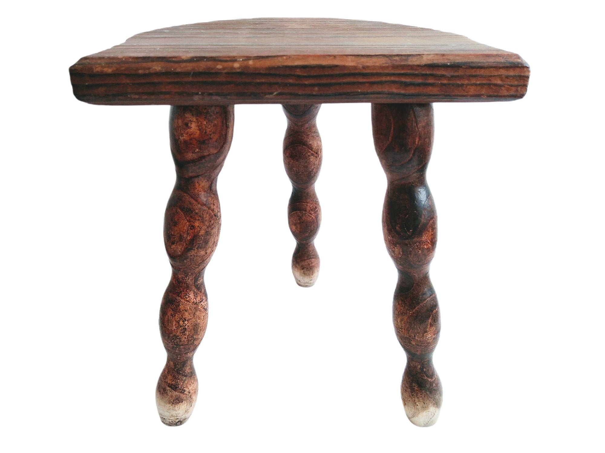 Vintage French Wooden Brown Natural Wood Small Milking Stand Display Rest Plinth Stool Chair Seating Prop c1960-1970’s Vintage French Wooden Brown Natural Wood Small Milking Stand Display Rest Plinth Stool Chair Seating Prop c1960-1970's