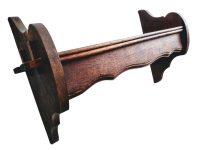 Vintage French Wood Wooden Brown Natural Wood Wall Fixing Pot Saucepan Hanger Kitchen Shelf Shelving Stand c1970-1980’s Vintage French Wood Wooden Brown Natural Wood Wall Fixing Pot Saucepan Hanger Kitchen Shelf Shelving Stand c1970-1980's