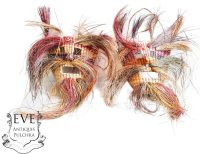 Vintage South American Style Mask Decorative Woven Wicker Wall Hanging Decor Carving Sculpture Tribal Art c1980-90’s Vintage South American Style Mask Decorative Woven Wicker Wall Hanging Decor Carving Sculpture Tribal Art c1980-90's