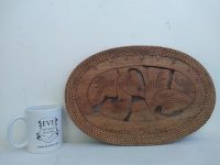 Alternative view of Vintage Indonesian Woven Table Placemats Place Mats Trivet Table Protectors Collection Of Ten circa 1980-90's