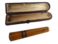 Alternative view of Vintage French Cigarillo Cigarette Cigar Holders Mouthpieces Cigarettes Smoking Tobacciana Accessory Costume Prop c1940's