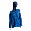 Vintage French Blue Work Cotton Jacket Farmer Jacket Indigo Dyed Size 44 L Workwear c1970's