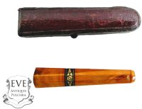 Vintage French Cigarillo Cigarette Cigar Holders Mouthpieces Cigarettes Smoking Tobacciana Accessory Costume Prop c1940's