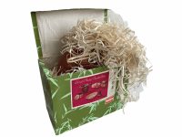 Alternative view of Vintage Chinese Elephant With Lid Wicker Basket Shanghai Collection Small Traditional Craftsman Wickerwork Woven c1970's