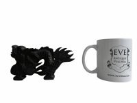 Alternative view of Vintage Chinese Wooden Wood Dragon Ornament Home Decor China Display Decoration Display Black circa 1970-80's