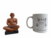 Alternative view of Vintage French Egyptian The Scribe Reproduction Of Egyptian Small Ornament Display Decor c1990's