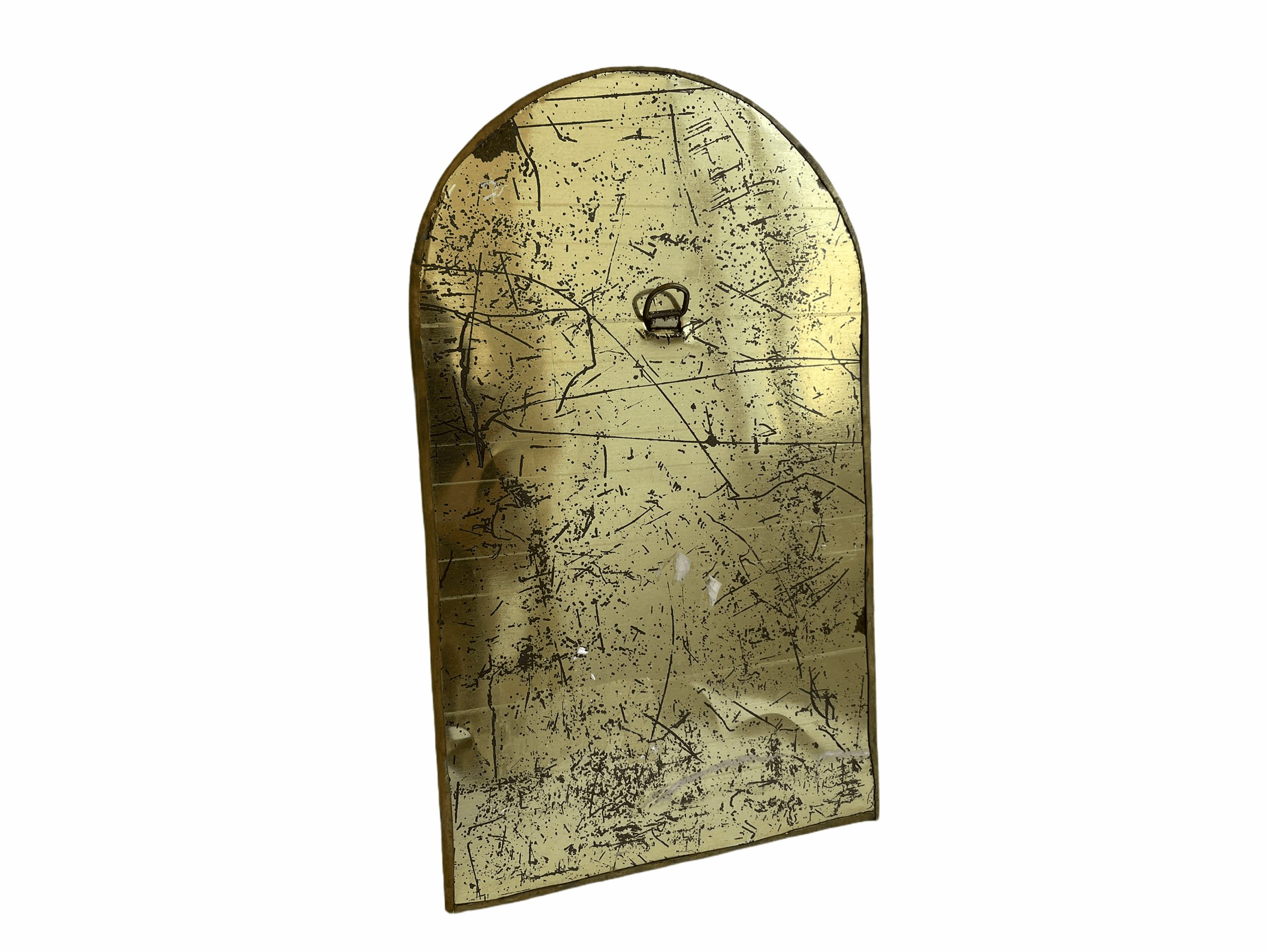 Vintage Moroccan Wall Hanging Mirror Brass Copper Silver Metal Glass One-Off Hand Made Decorative Cloakroom c1970-80’s 4 Vintage Moroccan Wall Hanging Mirror Brass Copper Silver Metal Glass One-Off Hand Made Decorative Cloakroom c1970-80's - Image 4