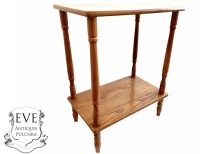 Vintage Chinese Wooden Small Table Sideboard Bedside Cabinet Rest Cupboard Small Storage Unit Wood Display c1980-90's