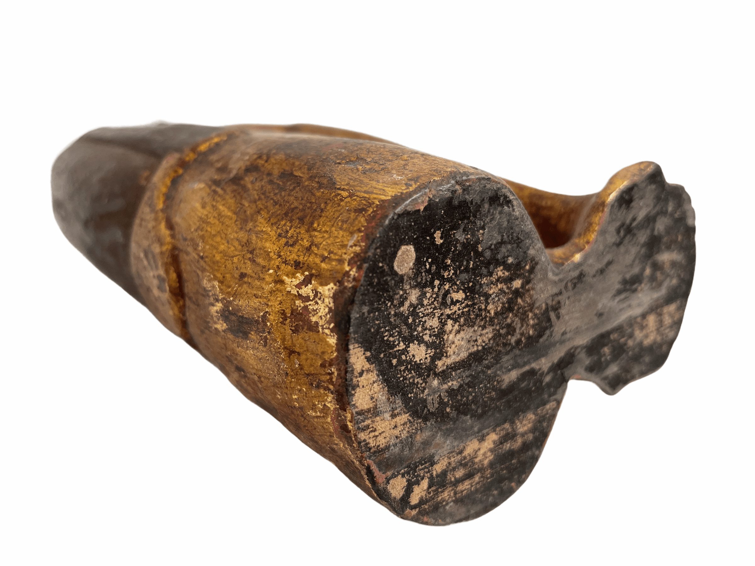 Vintage Vietnamese Sleeping Man Wooden Ornament Display Asian Wood Wooden Ornament Figurine Brown Gold circa 1970-80’s 4 Vintage Vietnamese Sleeping Man Wooden Ornament Display Asian Wood Wooden Ornament Figurine Brown Gold circa 1970-80's - Image 4