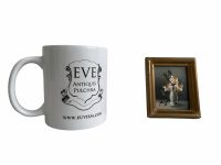 Alternative view of Vintage French Tiny Miniature Vase Of Flowers Still Life Acrylic Painting On Board Normandy circa 1960-70's