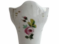 Alternative view of Antique French Marriage Wedding Bud Vase Ceramic Globe de Mariée Mairee Globe Gift Dome Presentation Decorative c1850-1900's