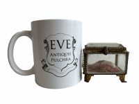 Alternative view of Antique French Gilded Brass Jewellery Jewelry Trinket Box Ring Silk Cushioned Dressing Table Wedding Romantic Gift c1880's