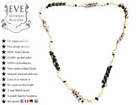 Vintage French Shell Necklace Jewellery Jewelry Natural Organic Back To Nature Hand Made One Off Piece c1980-90's