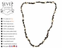 Vintage French Shell Necklace Jewellery Jewelry Natural Organic Back To Nature Hand Made One Off Piece c1980-90's