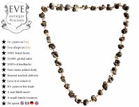 Vintage French Shell Necklace Jewellery Jewelry Natural Organic Back To Nature Hand Made One Off Piece c1980-90's