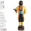 Antique Dutch Butler Suited Gentleman Ornament Large Decorative Wooden Wood Carved Ornament Statue Figurine Heavy c1910-20's