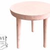 Vintage French Tiny Small Wooden Stool Pink Foot Rest Chair Seat Step Stand Kitchen Table Farm Rustic Rural c1980-90's