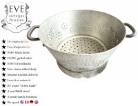 Vintage French Aluminium Sieve Jam Beer Cider Preserve Making baking farm farming agriculture commercial hanging c1950-60's