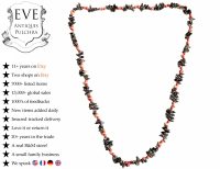 Vintage French Shell Necklace Jewellery Jewelry Natural Organic Back To Nature Hand Made One Off Piece c1980-90's