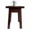 Vintage French Traditional Strong Chunky Kitchen Stool Wooden Wood Stand Display Rest Plinth Seating Pot c1960-70's
