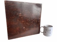 Alternative view of Vintage French Traditional Strong Chunky Kitchen Stool Wooden Wood Stand Display Rest Plinth Seating Pot c1960-70's