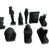 Vintage Ancient Egyptian Artefact Pharaoh Small Figurine Ornament Resin Figurines Historical Collection circa 1970-80's