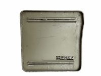 Alternative view of Vintage French Arrow Direction Sign Large Road Sign Marked Blue White Square Metal Roadsign Road Automobilia c1990's