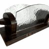 Vintage French Wood Wooden Letter Document Napkin Tissue Stand Display Tabletop Desktop Office Display Presentation c1950's