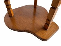 Alternative view of Vintage French Tall High Home Made Brown Natural Wood Large Flower Pot Ornament Stand Display Rest Plinth Prop c1960-70's