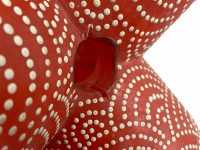 Alternative view of Vintage French Designer Prototype Molecule Pendant Light Lampshade Light Hanging Electric Lamp Shade Decor Design c1970-80's