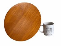 Alternative view of Vintage French Small Wooden Wood Side Table Stand Plinth Flower Pot Ornament Display Rustic Rural Worn circa 1980-90's