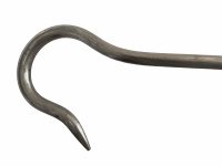 Alternative view of Vintage French Extra Large Commercial Industrial Butcher Shop Abbatoir Hook Hanging Beef Pork Lamb Kitchen Double c1990's