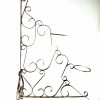 Vintage French Floor Standing Extra Large Cast Iron Plant Pot Stand Pedestal Display circa 1960-70's