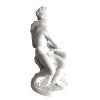 Vintage French Plaster Auguste Rodin Reproduction of The Kiss ornament figurine desktop desk office gift c1980's