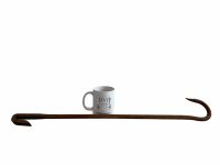 Alternative view of Vintage French Extra Large Commercial Industrial Butcher Shop Abbatoir Rail Hook Hanging Beef Pork Lamb Kitchen c1950-60's