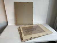 Alternative view of Vintage German Large Framed Print Wall Art Windmill Schematics Plans For Museum Exhibit print wallhanging circa 1960-70's / EVE