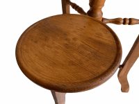 Alternative view of Vintage French Tall Quadruple Plant Stand Plinth Table Wooden Side Flower Pot Ornament Display Shelf Prop Design c1980's