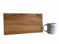 Alternative view of Vintage French Bench Stool Wooden Brown Natural Wood Small Stand Chair Display Rest Plinth Seating Seat Plant Bobbin c1980-1990's