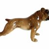Vintage Italian English French Bulldog Dog Ceramic Dogs Decorative Ornament Figurine Display circa 1960-70's / EVE