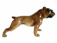 Vintage Italian English French Bulldog Dog Ceramic Dogs Decorative Ornament Figurine Display circa 1960-70's / EVE