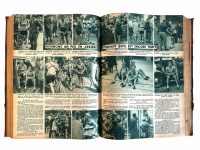Alternative view of Vintage French Le Miroir Des Sports Magazine Binder Bound Journal 1937 Collection Book Sport Memorabilia Collector Rare circa 1937 / EVE